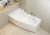 Cersanit VIRGO MAX Асимметричная акриловая ванна 150x90, левосторонняя, без ножек в Новокубанске