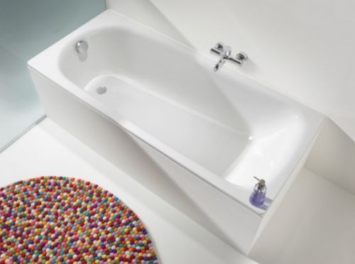Стальная ванна Kaldewei SANIFORM PLUS Mod.360-1, размер 1400*700*410, alpine white, без ножек в Новокубанске