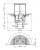 APV2321 Сливной трап 105 × 105/50/75, подводка – прямая, решетка – нержавеющая сталь, гидрозатвор Alca Plast в Новокубанске