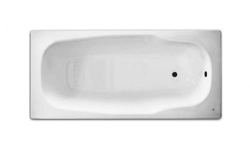 Стальная ванна BLB ATLANTICA HG 180*80, белая, без отверстий для ручек в Новокубанске